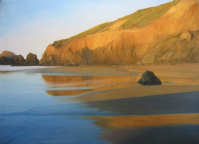  Low Tide at Mussel Rock, 24 x 36 Sold 
