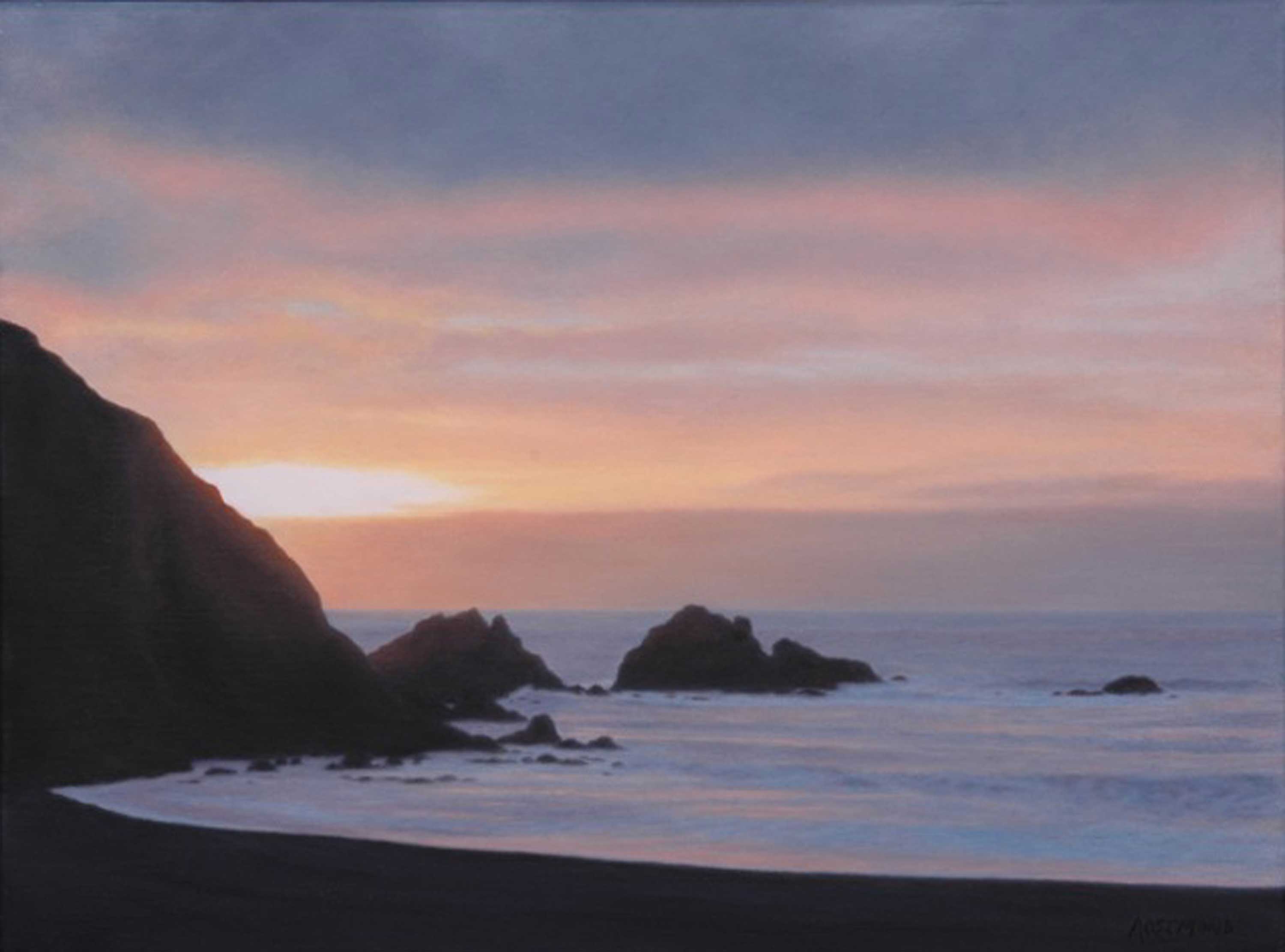  Pacifica Sunset, 12 x 16 Sold 